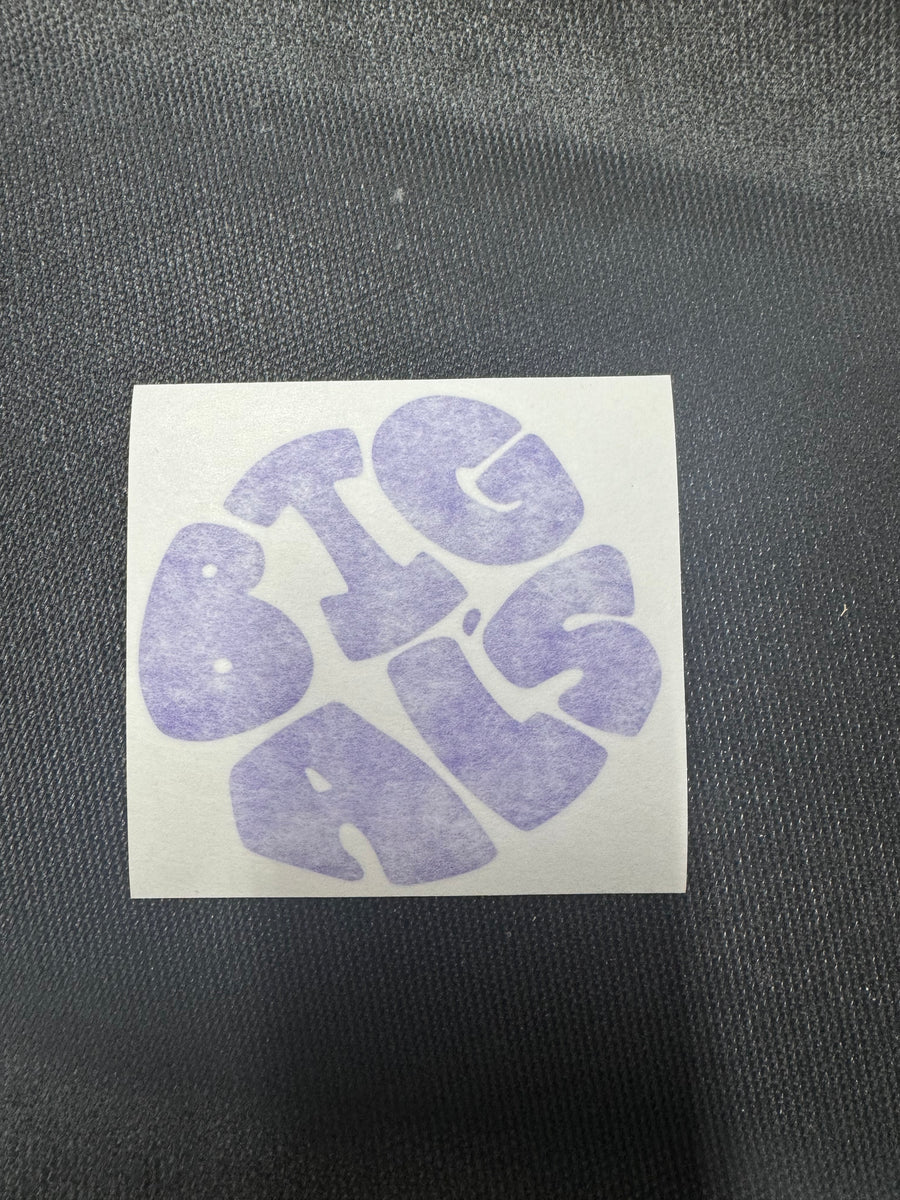 BIG ALS - DIE CUT STICKERS