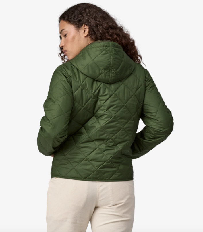 PATAGONIA - WOMENS DIAMOND QUILTED BOMBER HOODY