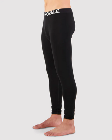 Mons Cascade Merino Flex Legging - Mens - Black